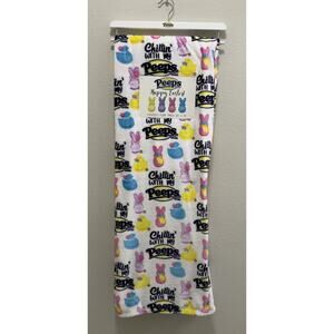 Peeps Oversized Plush Throw 50" x 70" - Peeps and Chicks - NEW